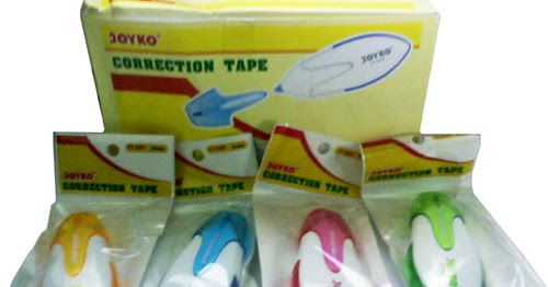 Pen Correction Tape JOYKO Penghapus Pulpen Kertas www