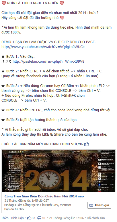 Đổi giao diện Facebook chỉ là trò lừa bịp ! Đổi giao diện Facebook chỉ là trò lừa bịp !