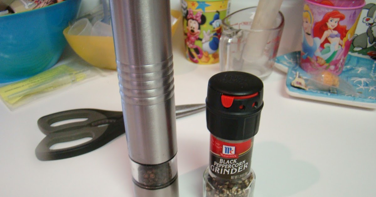 Dinner with the Grobmyers Electric Pepper Grinder