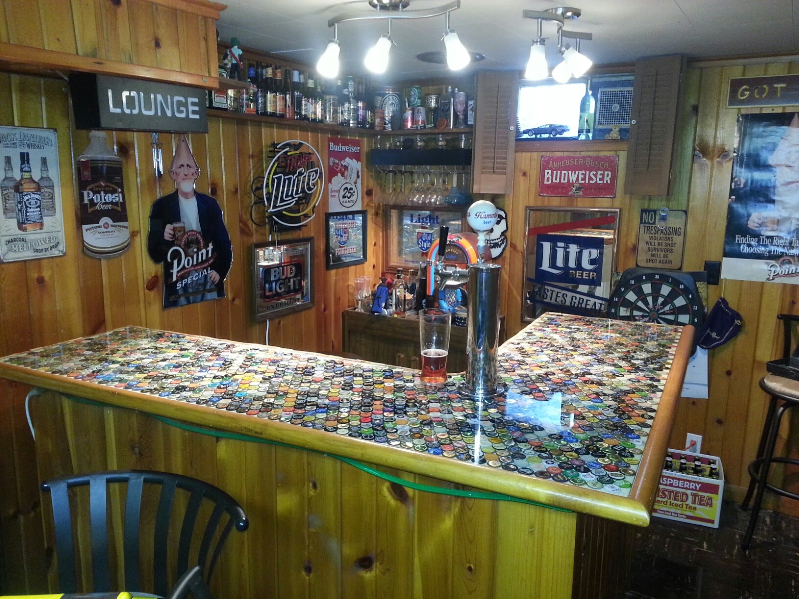 BottleMark The Bottle Cap Bar of Dodge Brewery