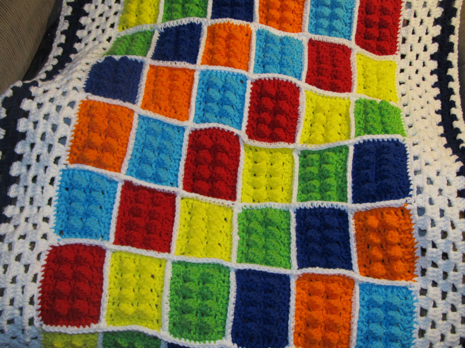 Simply Crochet and Other Crafts: Lego Blanket!