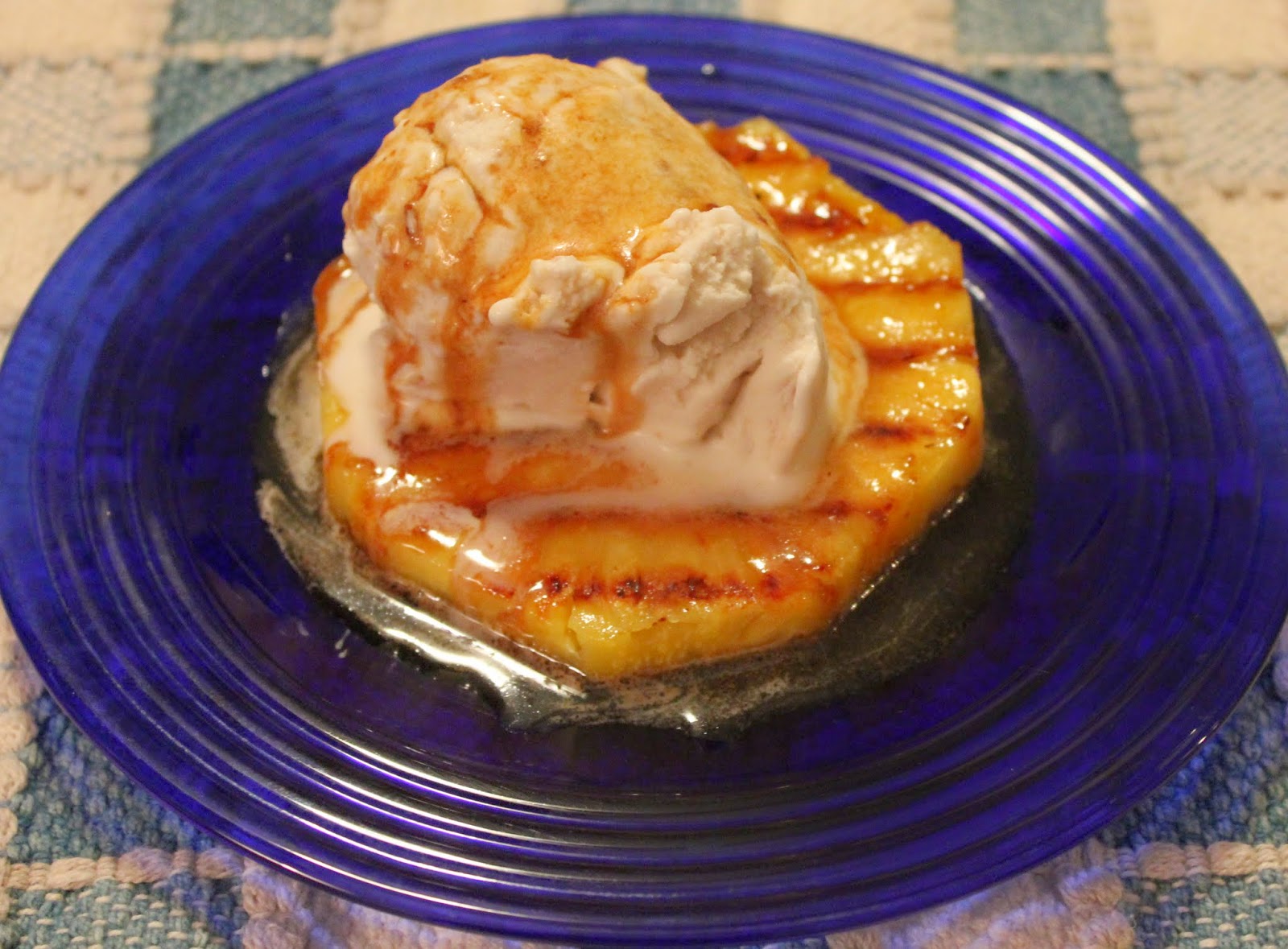 Gluten Free Travels Paleo Toasted Coconut Rum Ice Cream w/ Rum Sauce