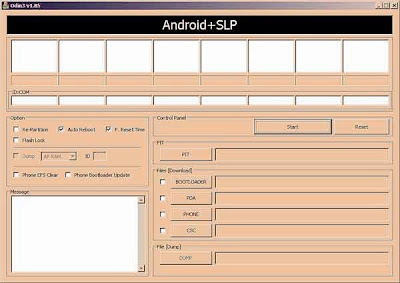 Odin Samsung Memperbaiki Samsung Galaxy yang Bootloop