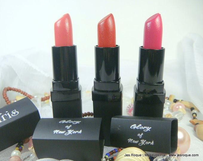 Review: Glory of New York/Iris Lipsticks