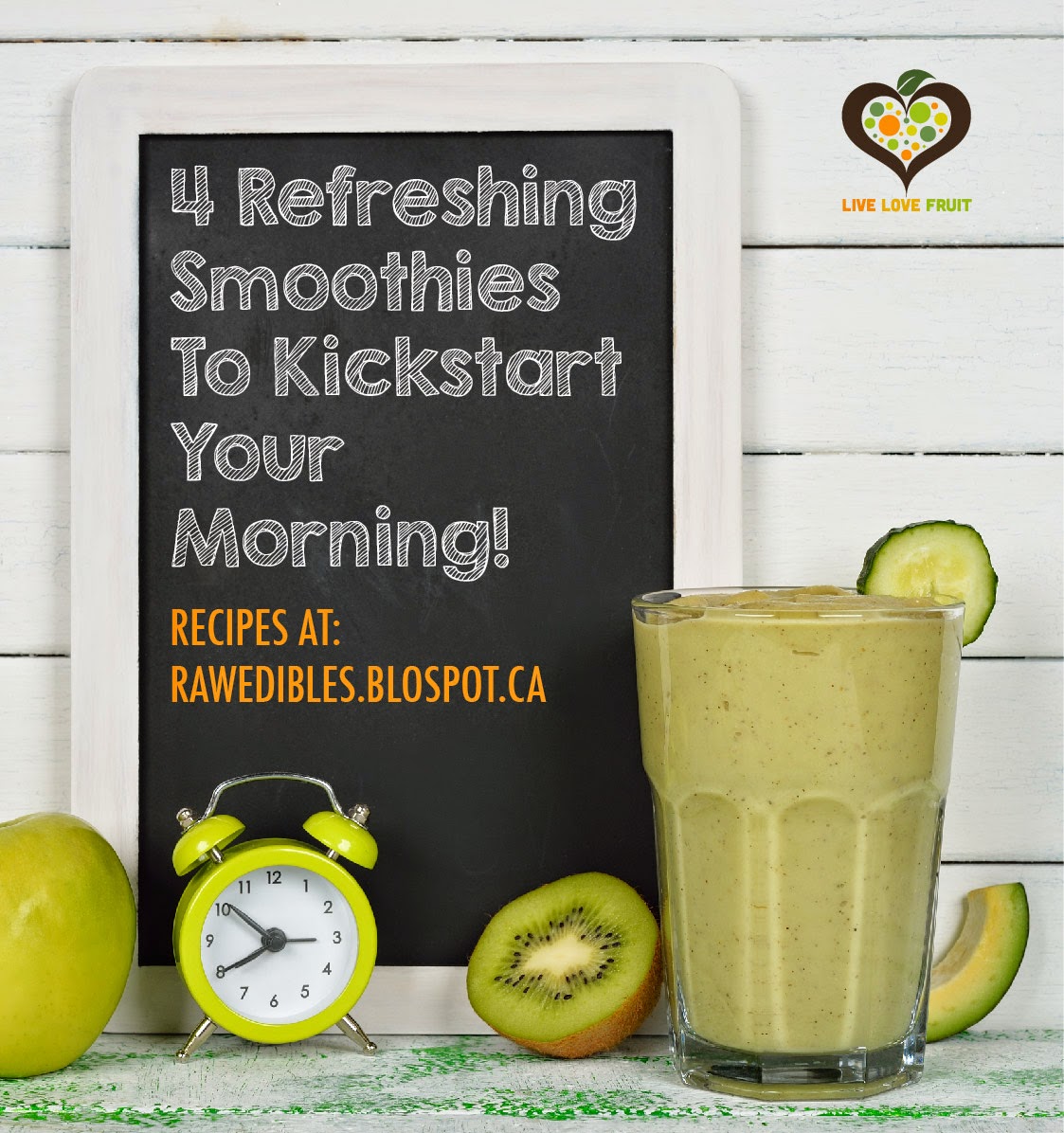 4 Refreshing Smoothies To Kickstart Your Morning Raw Edibles