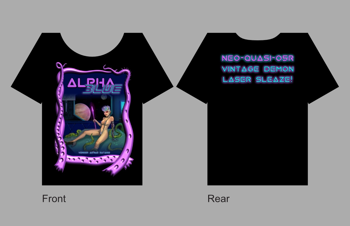Alpha Blue merchandise