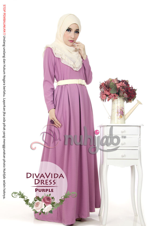 baju muslim terbaru 2017 vida dress by nuhijab baju muslim terbaru 2017 vida dress by nuhijab