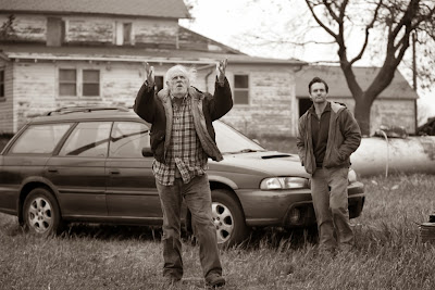 Bruce Dern and Will Forte in Nebraska