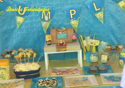 Mesa dulce Bob Esponja Mesa dulce Bob Esponja