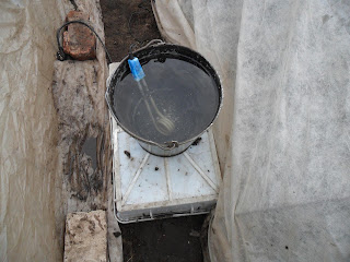 Подогрев воды для полива Подогрев воды для полива