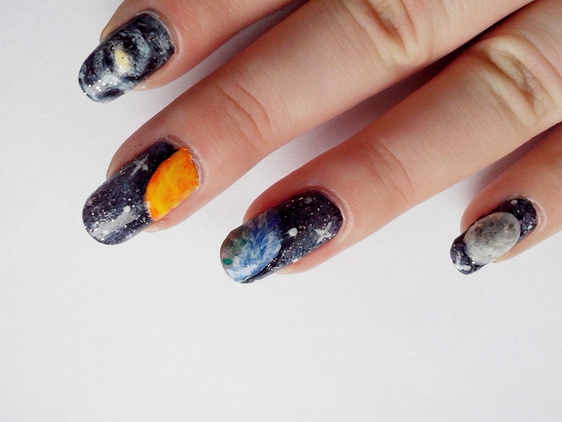 31DC2014 Day 19: GALAXY Nails