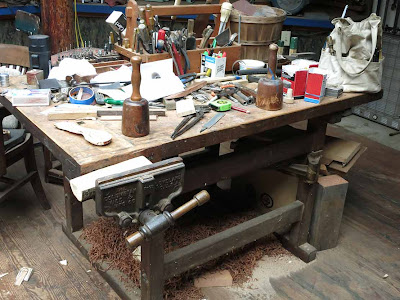 old carpenter's bench
