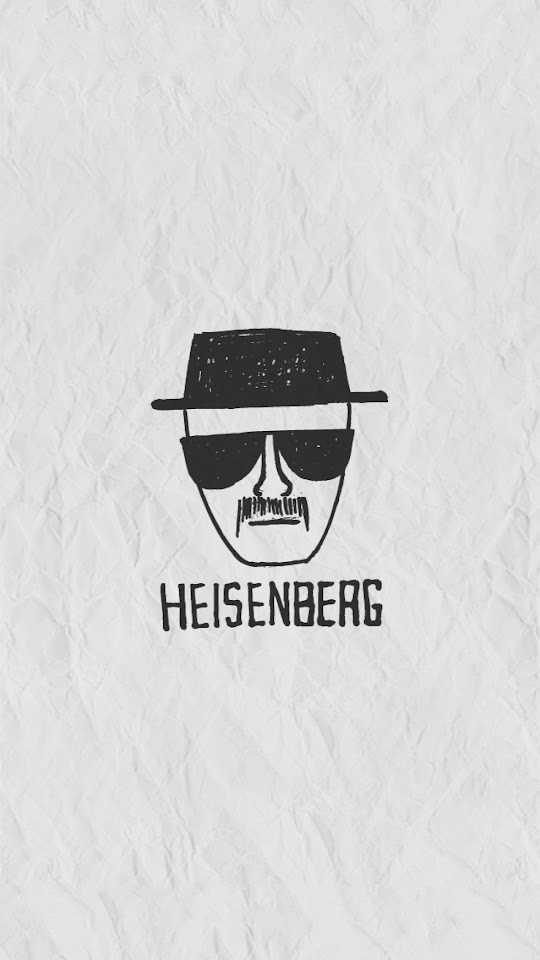 Heisenberg on Paper  Android Best Wallpaper