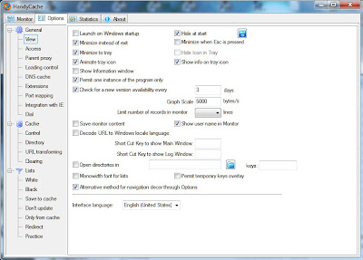 Handy Cache Setting Handy Cache