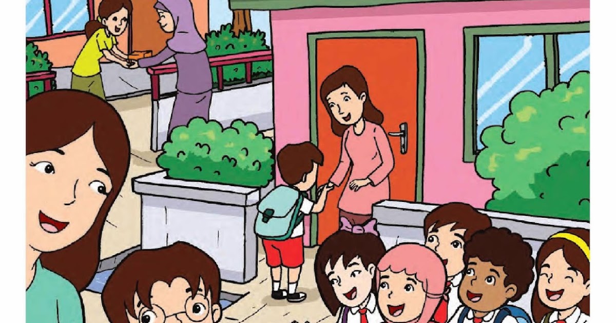 Kurikulum 2013 Kelas 2a Tema 1 Hidup Rukun Buku Tematik Terpadu