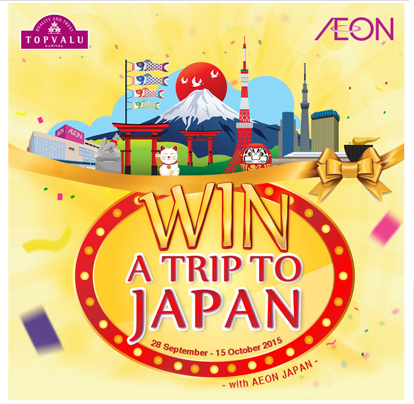 Contest Peraduan Malaysia: TOPVALU Win A Trip To Japan