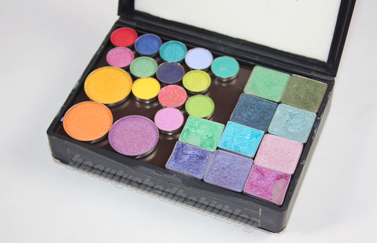 DIY: Make your own Magnetic Makeup Palette with MAC Pro Duo & Old