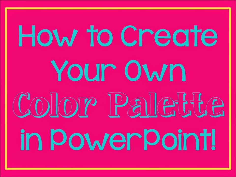 AppleSlices How to Create Your Own Color Palette in PowerPoint