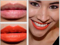 Lipstick Orange Neon Color