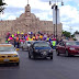 Priistas realizan "carnaval alterno" en Montejo, generando caos vial