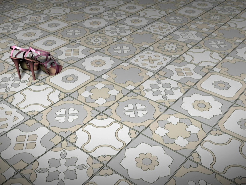 Decomondo: patchwork di piastrelle