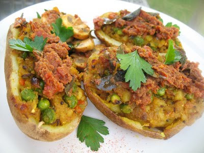 baked potato samosa