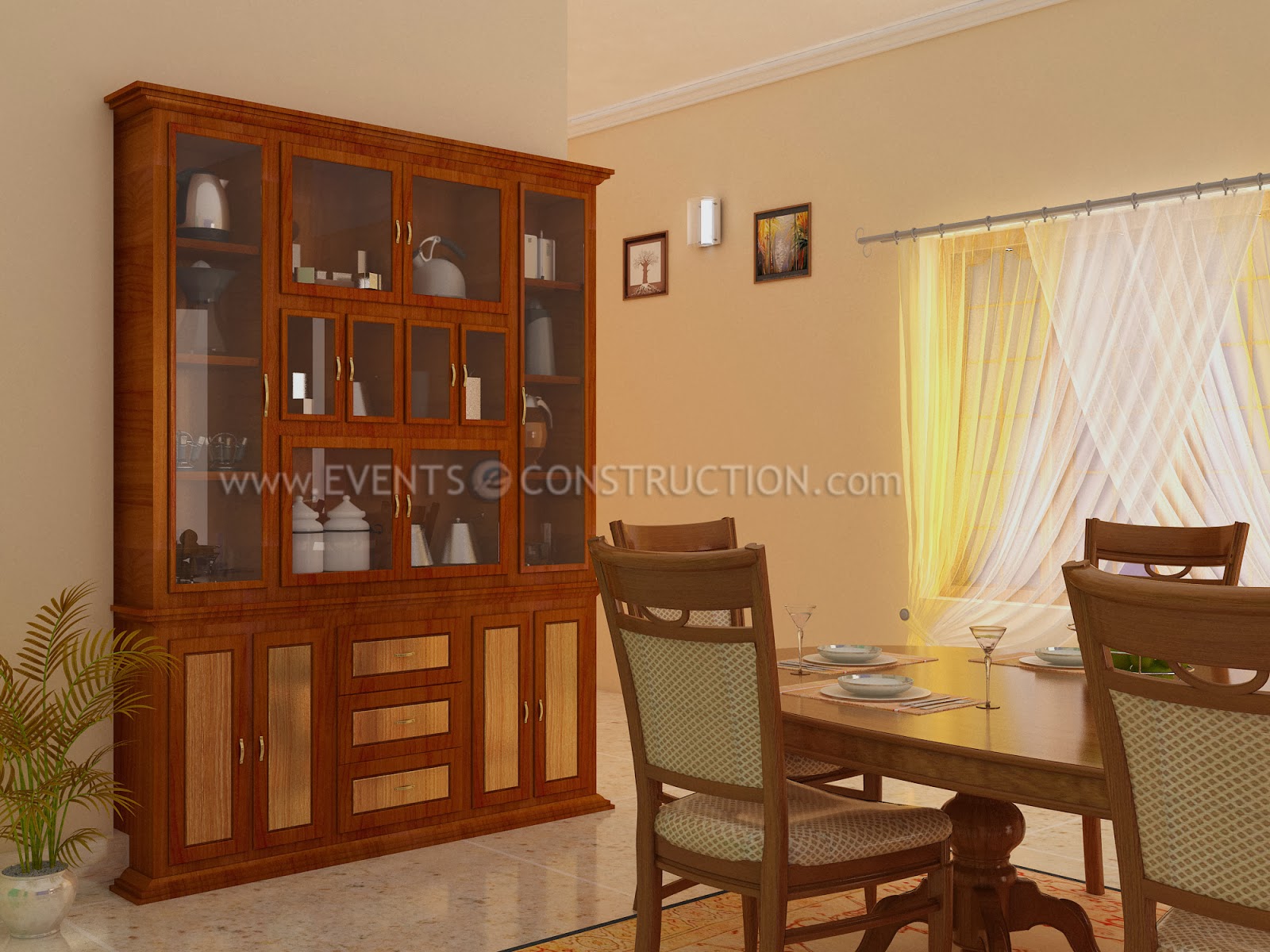 Evens Construction Pvt Ltd Crockery Shelf and Dining