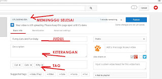 Cara Meng-upload video ke Youtube 4 Cara Meng-upload video ke Youtube 4