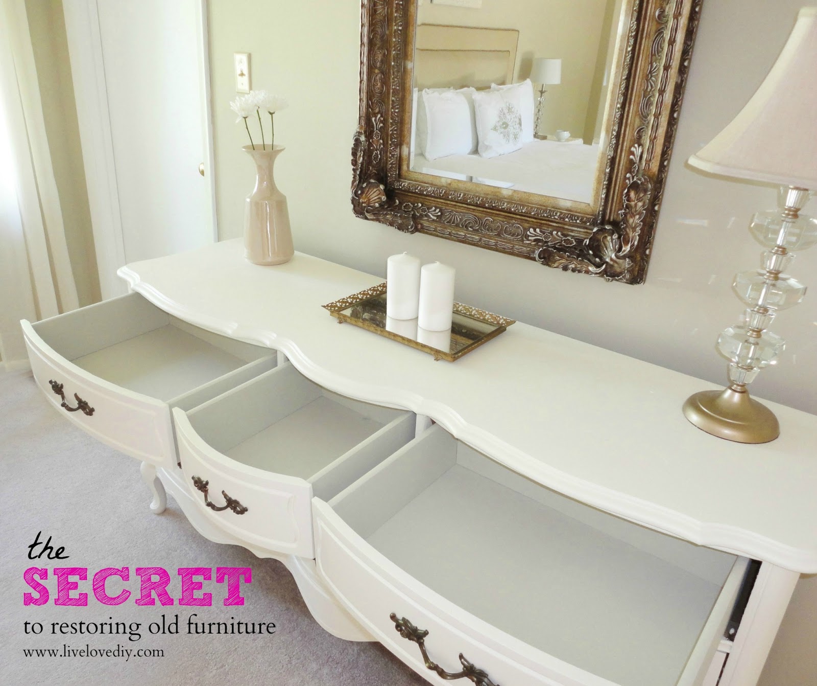 White Painted Furniture livelovediy: february 2012 White Painted Furniture livelovediy: february 2012