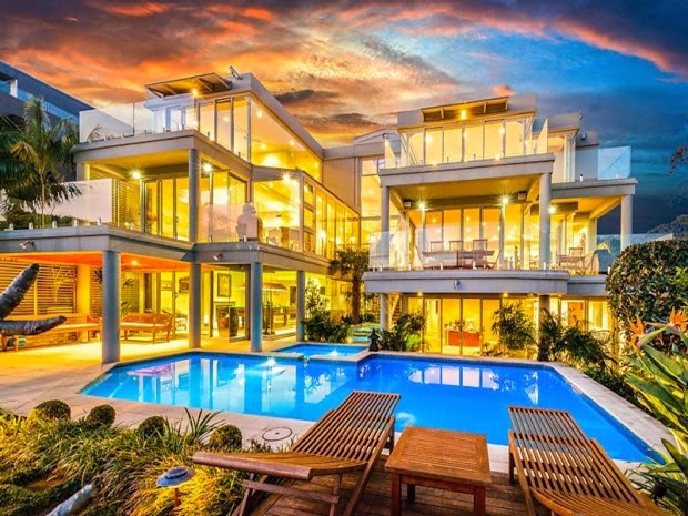 Luxury life: villa extra lusso da sogno in australia Ville da sogno