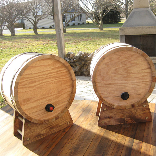 Pix Grove Cedar Wine Dispenser Barrels