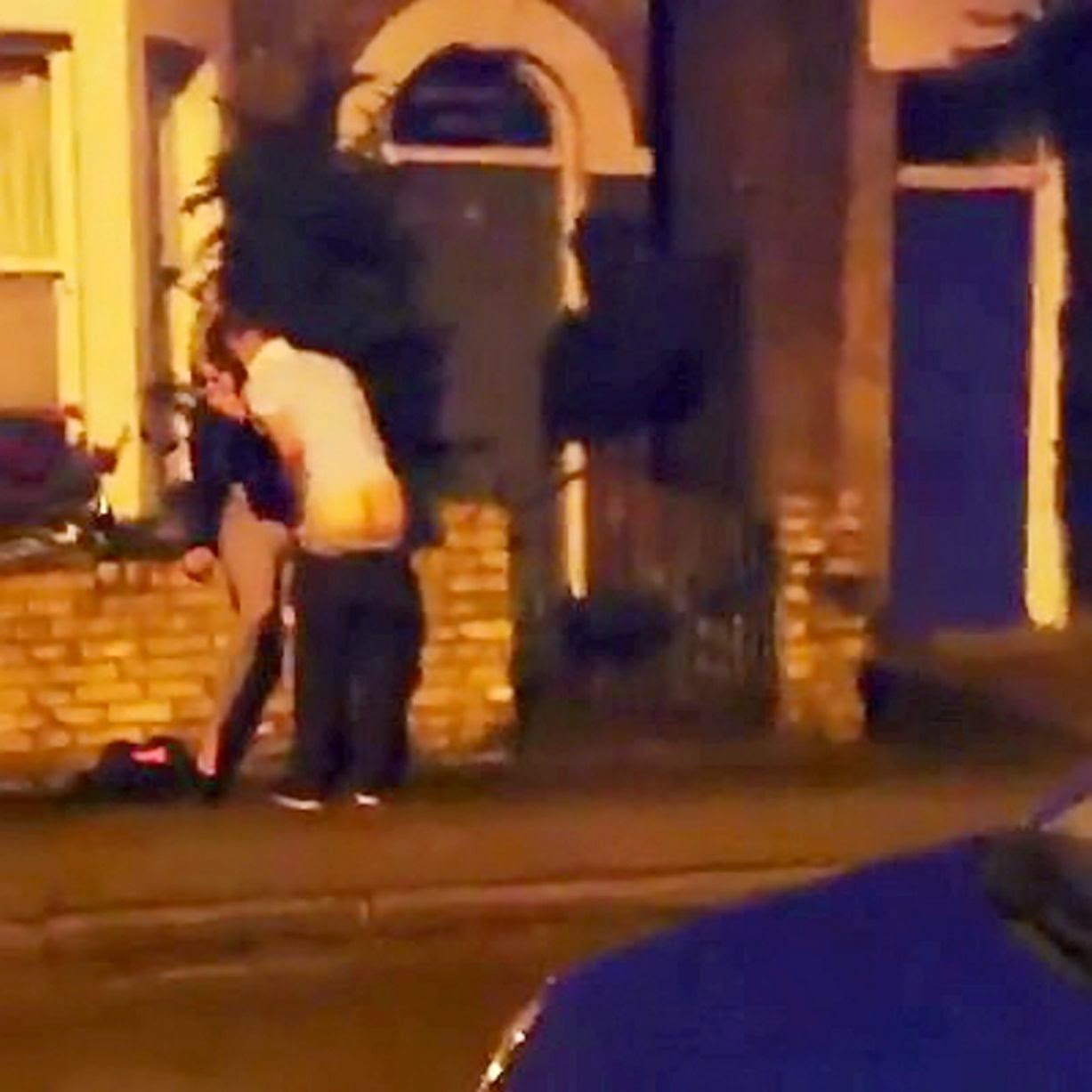 Brazen Couple Caught Having Sex At A Bus Stop In Broad 