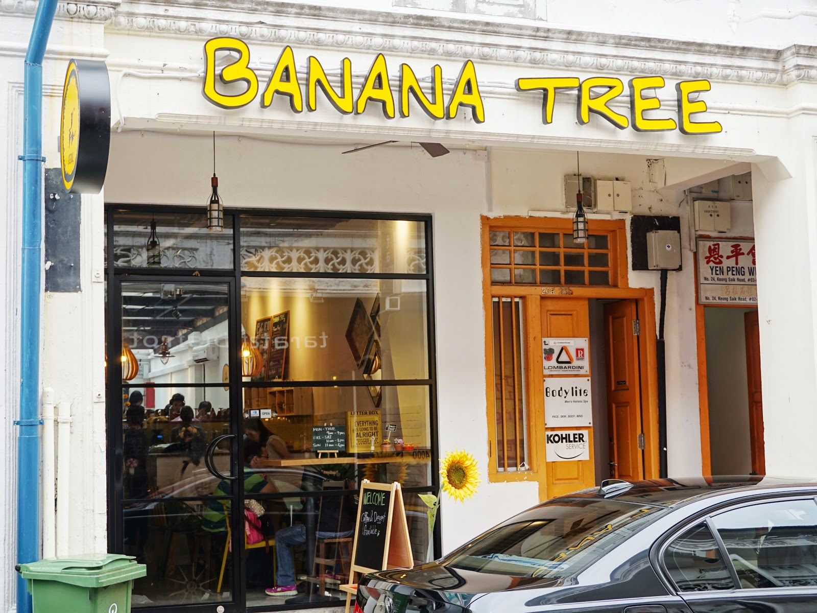 PinkyPiggu Banana Tree Keong Saik Road Popular Korean Café Is Now