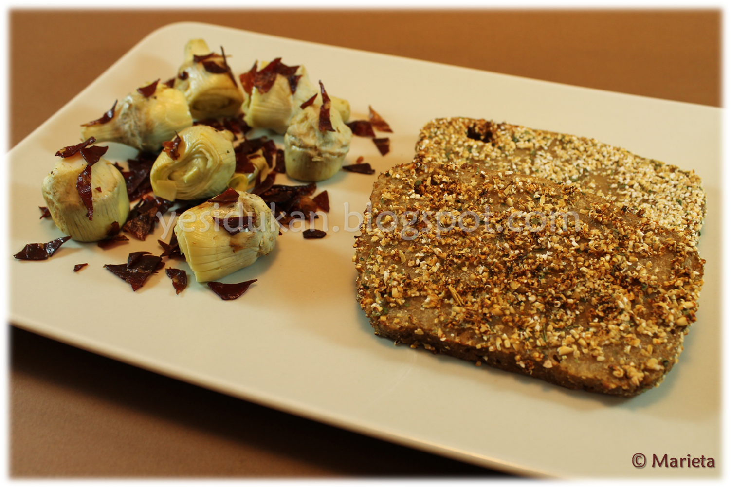 Yes, I Dukan! Seitán rebozado