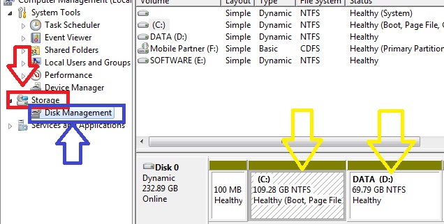 Software Hardware Update Cara Membuat Membagi Partisi Hardisk Tanpa Software Aplikasi