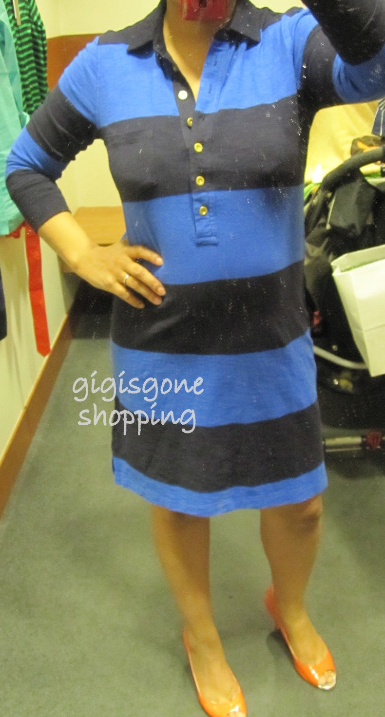 J Crew Rugby Stripe Dress Gigi S Gone Ping Shoes 8 J Crew Joley P Toe Similar Here And Orange Ballet Flats
