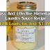 Easy And Effective Homemade Laundry Sauce Recipe – 128 Loads for Just $1.76