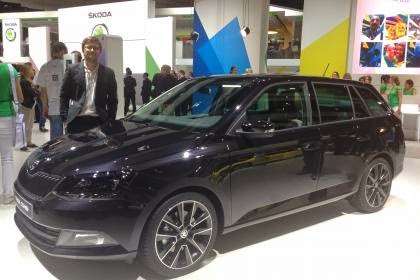 Mobil Skoda Fabia Estate Mobil Terbaik Paris Motor Show 2014