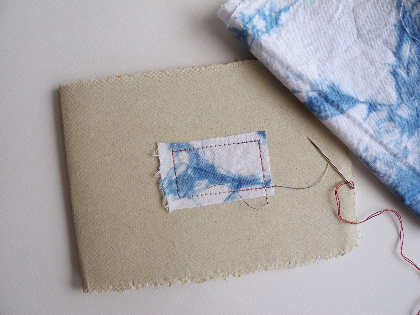 One Bunting Away DIY Handmade notebooks for watercolors or sketching