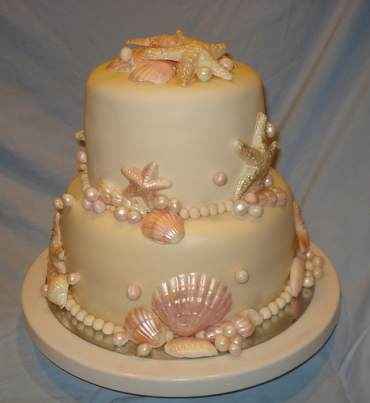 Edible+Seashells+for+Wedding+Cakes ... cake or a wedding cake it s cake with seashells edible seashells