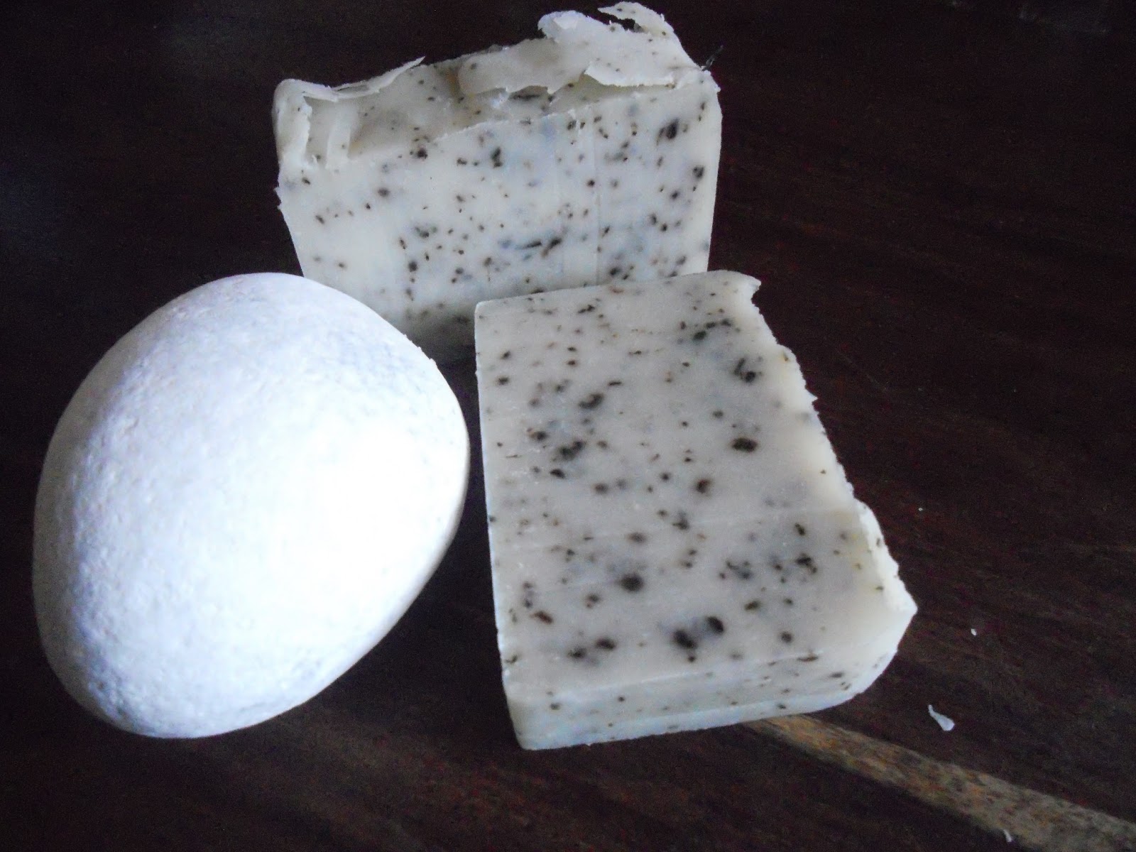 Soap Making Adventure Lemon and basil soap with white clay