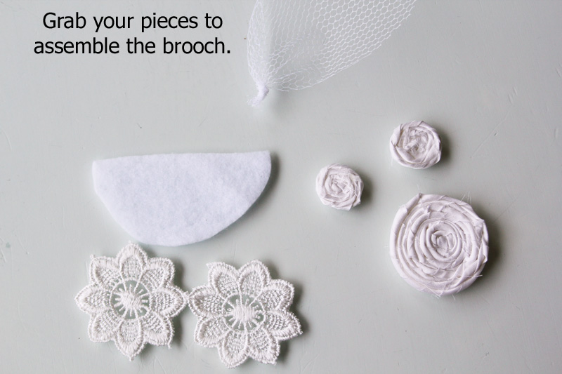 Rolled Silk Flower Brooch Tutorial girl. Inspired.