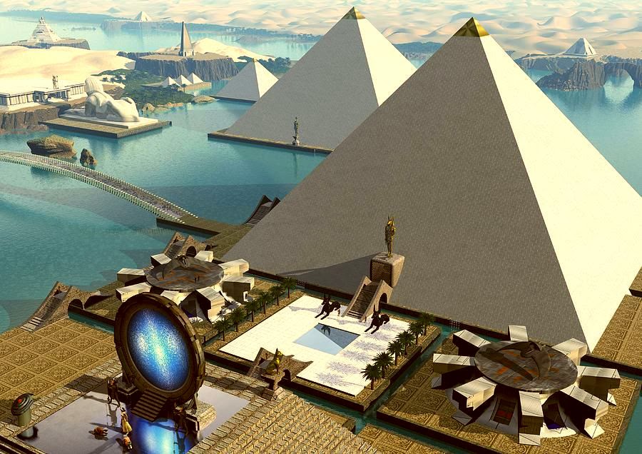 Construcciones megaliticas Puerta+estelar+piramide+egipto