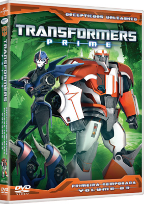  Universal lança novo DVD da série 'Transformers Prime