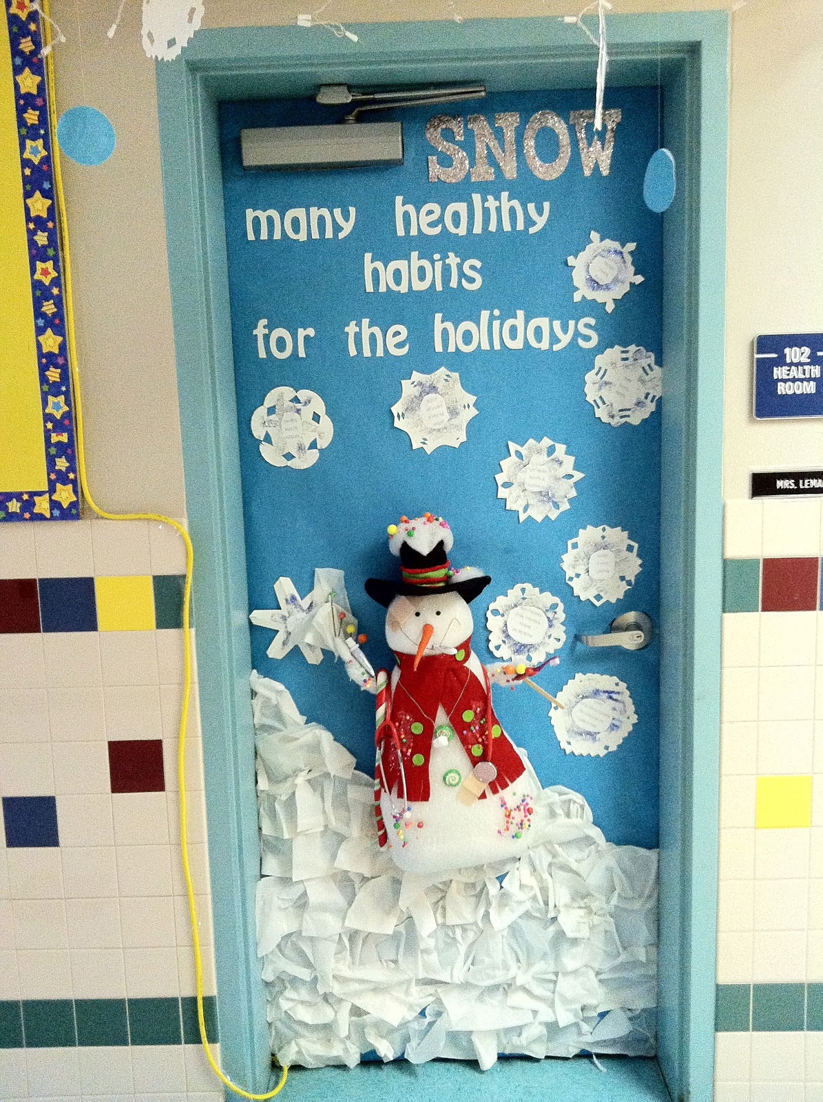 Mr. First Grade: Christmas Door Contest