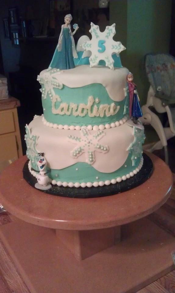 The Cake Box Girls Frozen Birthday Cake