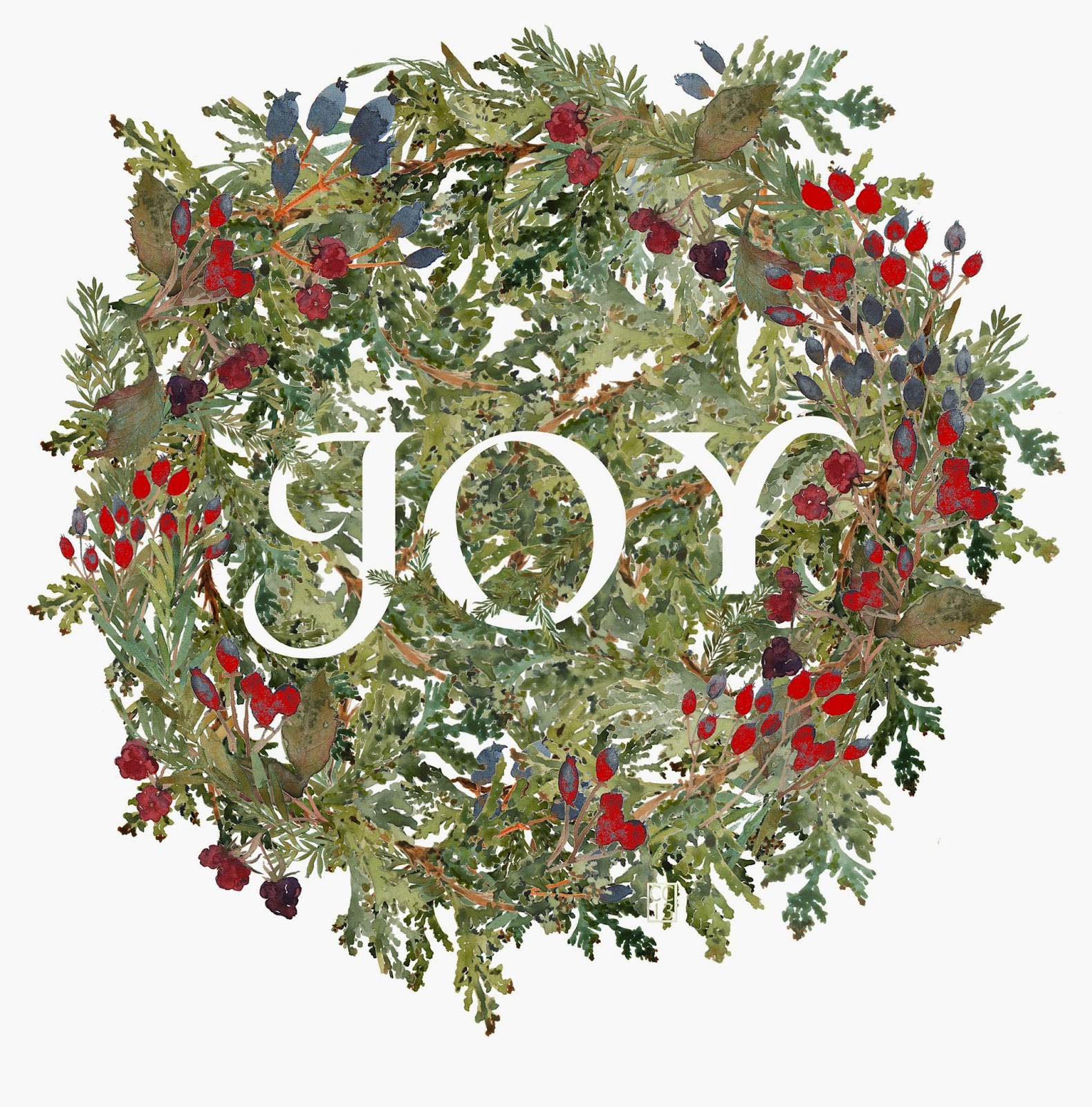 DEEP COVE FLOWERS Christmas Berry & Bough