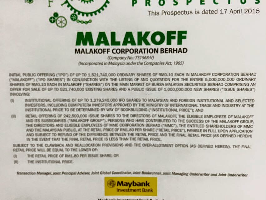 Malakoff saham Forum :