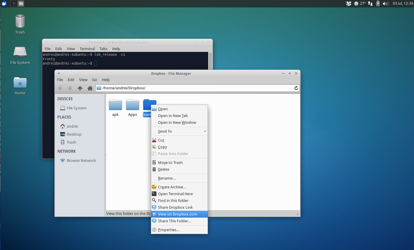 Dropbox Xubuntu | how to install dropbox in xubuntu and get thunar Dropbox Xubuntu | how to install dropbox in xubuntu and get thunar