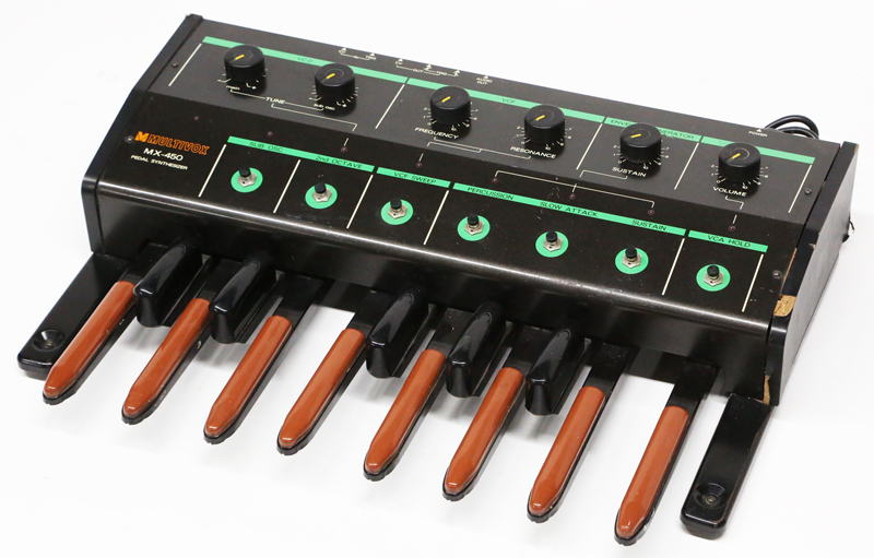 MATRIXSYNTH 1970 MULTIVOX MX450 VINTAGE ANALOG SYNTH BASS PEDAL SN 00476